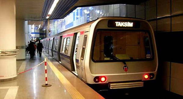 Métro de transport en commun